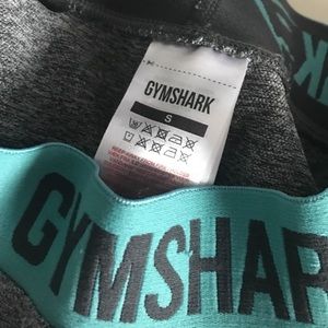 Gymshark teal and charcoal leggings